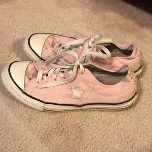 Pink Converse One Stars
